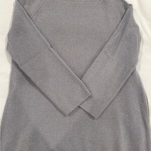 Tory Burch Light Gray Crew Neck Sweater